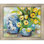 Tulipes chinoises par Jeanette Vertentes, art mural encadré