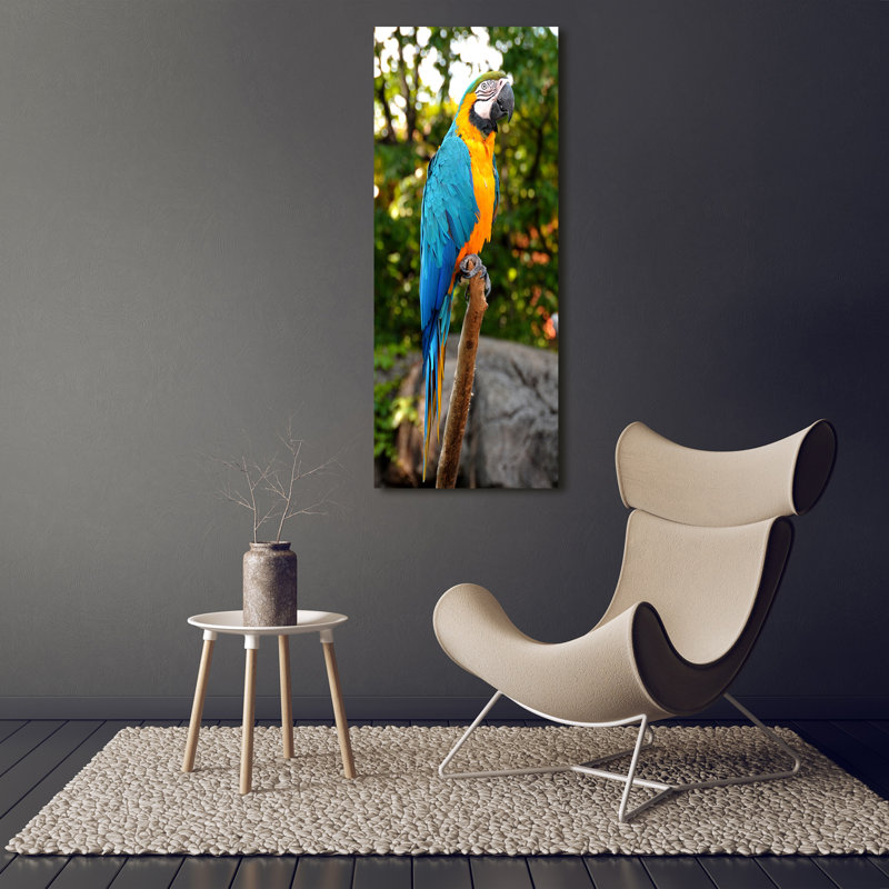 Ara Parrot - Wrapped Canvas Print