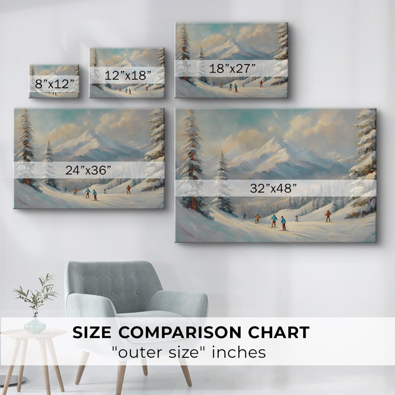 Paysages rétro-CXIII - Cavas enveloppés de galerie, 40 x 60