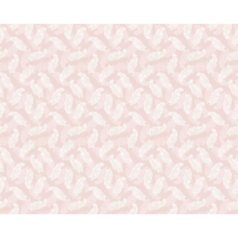 Higuchi 10m x 50cm Matte Wallpaper Roll, Light Pink