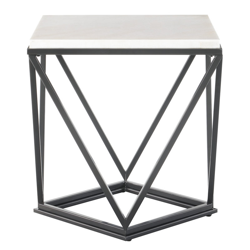 Brayden Studio® Ellarene End Table W/ Metal Leg