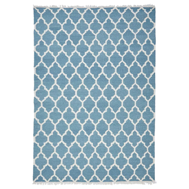 Georges Geometric Hand Woven Area Rug, Rectangle 80 x 150cm