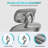 Gelbert Ergonomic Mesh Office Chair Task Chair with Headrest, Home Office Desk Chair-2053216910
