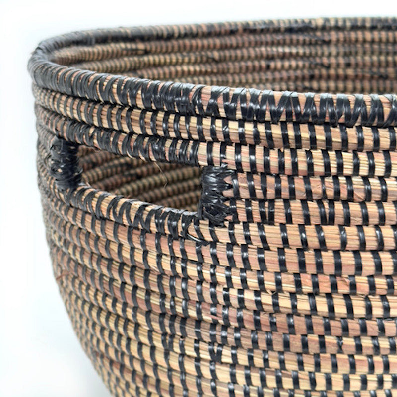 Oval Basket, Black