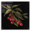  «Cerise No Words» par Silvia Vassileva, art mural en verre acrylique, 24 po x 24 po-577961531