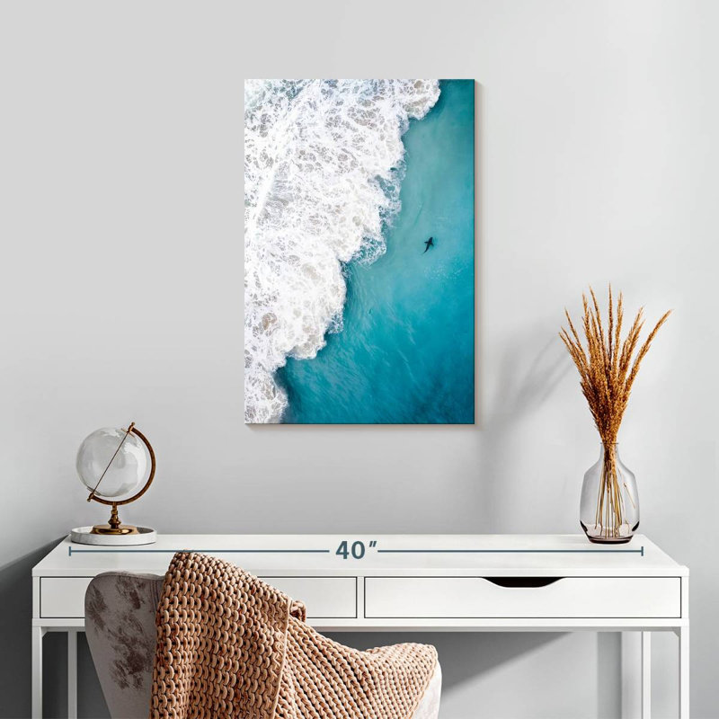 Brampt Shark In The Shallows, 24" H x 16" W