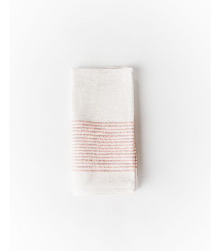Riviera Cotton Napkins - Set of 4, Pink