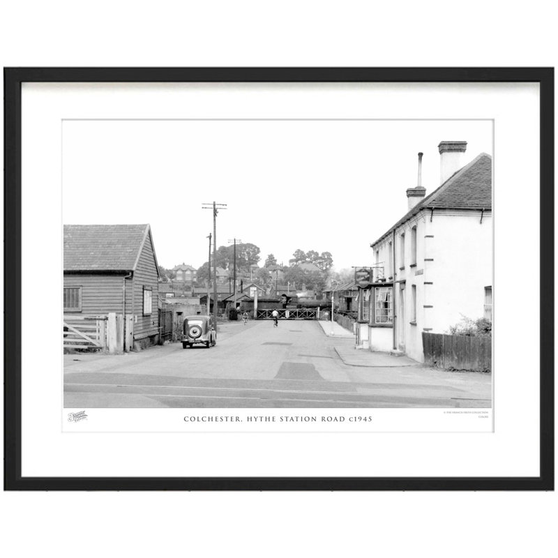Colchester, Hythe Station Road C1945 by Francis Frith - Single Picture Frame Print, 45cm H x 60cm W x 2.3cm D