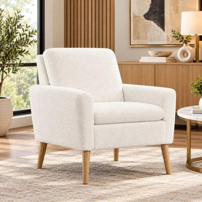 Fauteuil d'appoint rembourré Cristyle
