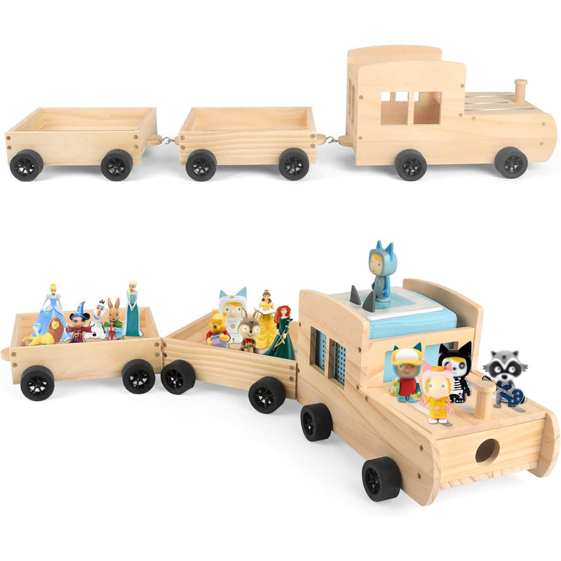 Storage Shelf Organizer With Strong Magnets, Magnetic Floating Display For Toniebox Generation 1 & 2 And 20-30 Tonies Figures, Keeps Kids Room Tidy And Collections Secure