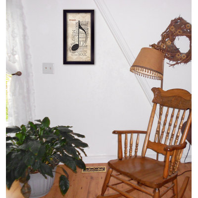 Music Framed Wall Art for Living Room, Home Wall Decor Framed Print By Marla Rae