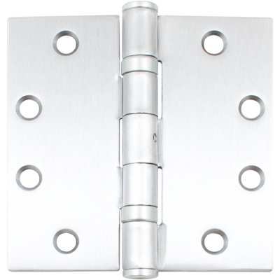 4.5" H x 4.5" W Butt Bearing Pair Door Hinges