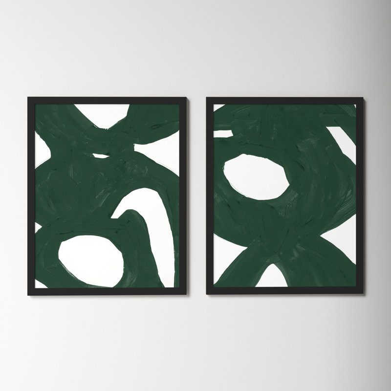 Harmony by Andrea Stokes, 20" H x 16" W, Black Framed