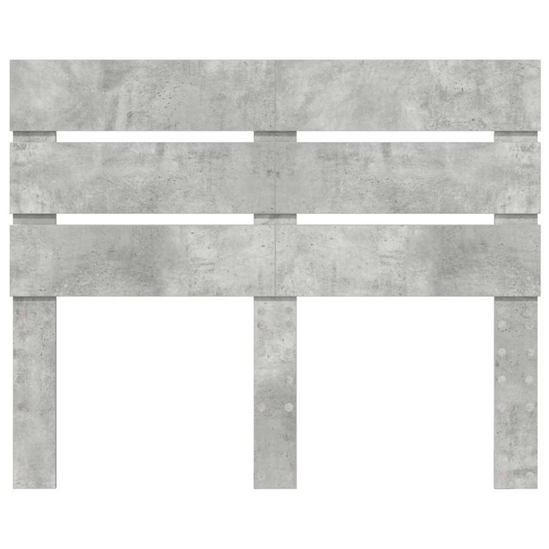 Headboard, Concrete Grey, EU Double - 135 x 200 cm