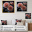 «Mums Noir Enchantment» sur toile-97038517-97038518