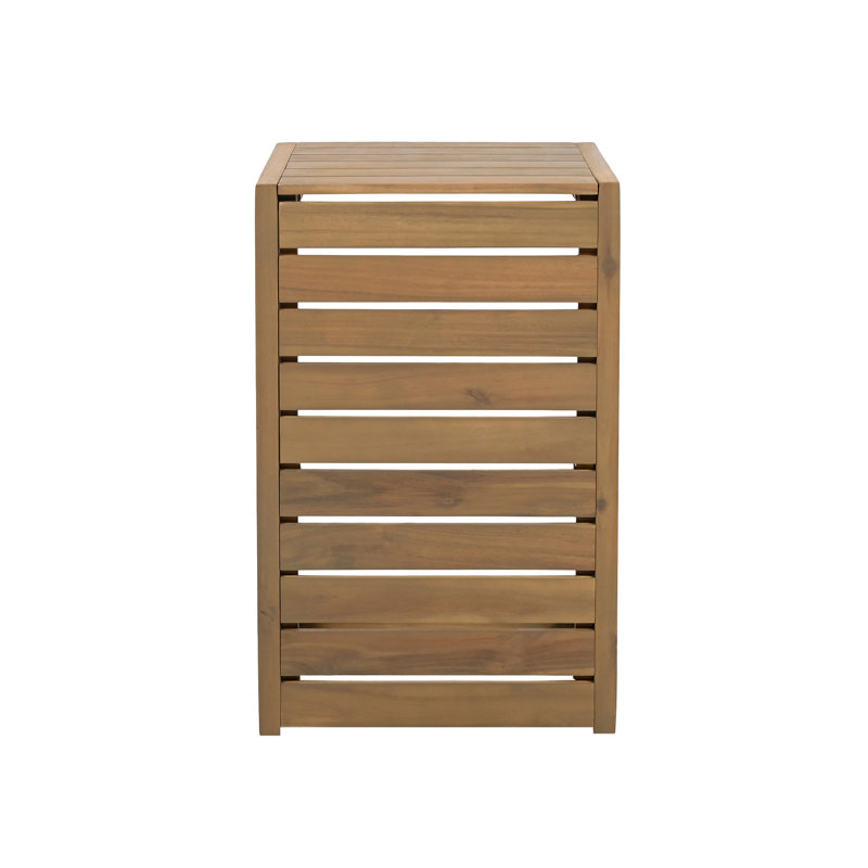C-Shape End Table   (Only Tables, No Chairs), Brown