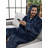 Yasmeli Fleece Boy / Man+ Mid-Calf Bathrobe with Pockets and Hood-1662049352