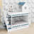 Kids’ Loft Bed Featuring House-Shaped Enclosure, Drawer, Staircase Access, And Integrated LED-1819966582