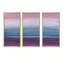 «Purple Rock Landscape III - Farmhouse», ensemble d'art mural sur toile encadré-1032698399-1032698395