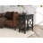 23.6" H End Table with Drawer and Additional Storage Space-121608030