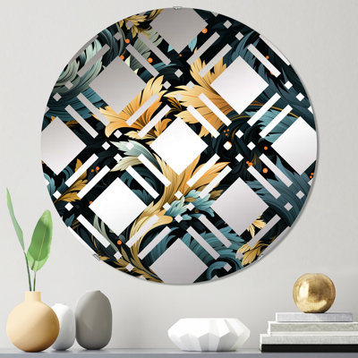 Miroir mural rond