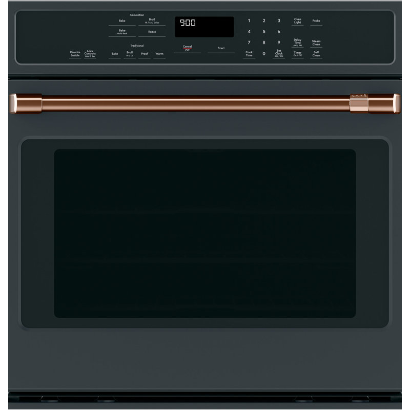 Wall Oven Bar Pull, Brushed Copper