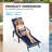 Set of 4 Outdoor Lounge Chairs with 5-Position Adjustable Backrest, PVC-coated polyester Fabric, Metal Frame for Patio, Garden, Poolside, Balcony-912629858