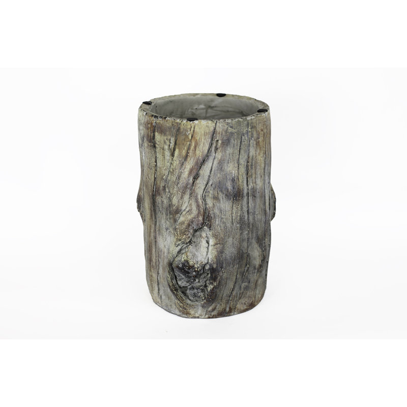 Piédestal rond en faux bois