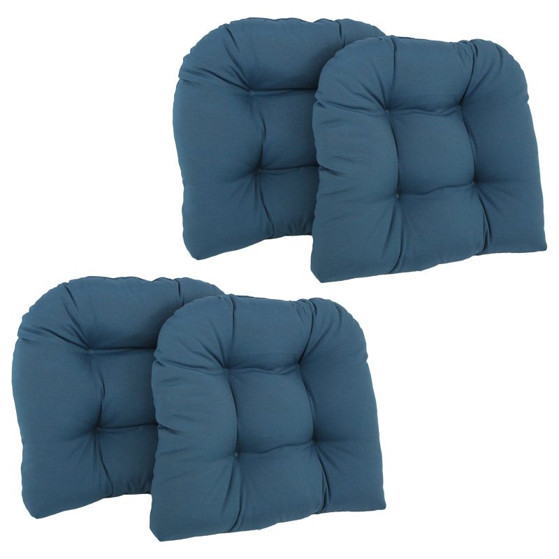 Coussin de chaise de salle à manger d'intérieur, Indigo