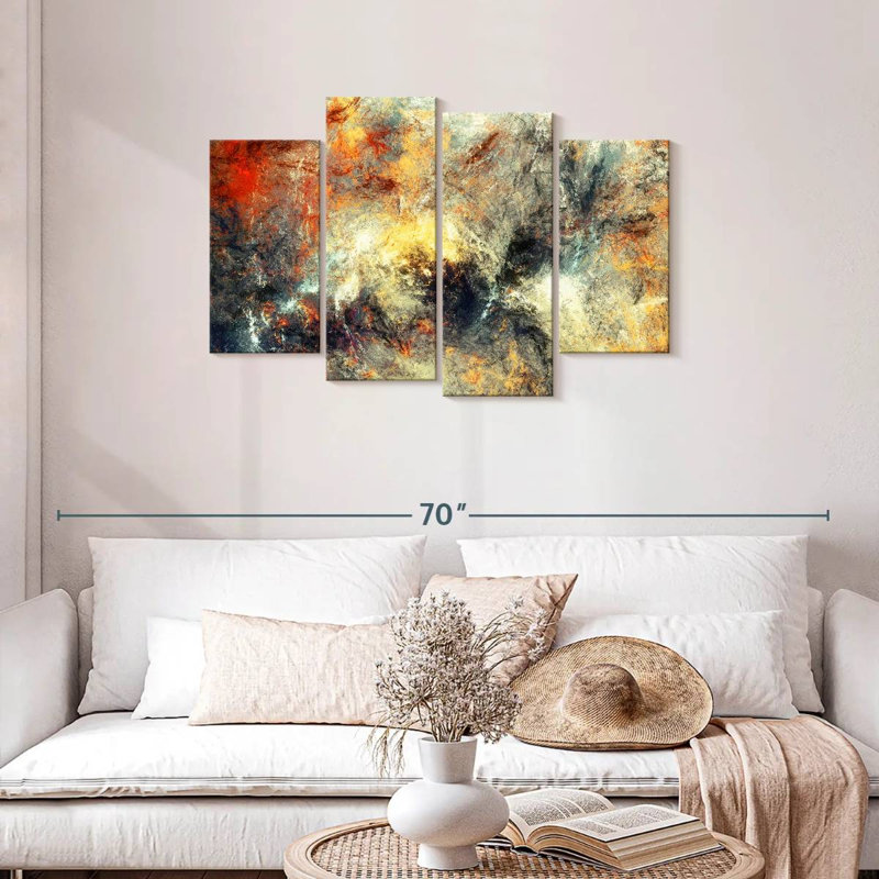 Avery Abstract Grunge Fire