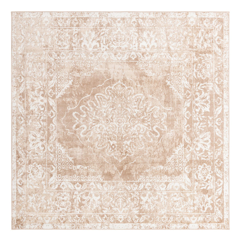 Oriental Indoor Rug, Square 7'10"