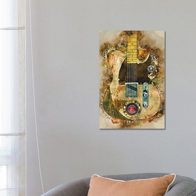 Impression de Jeff Beck's Steampunk par Pop Cult, impression sur toile tendue