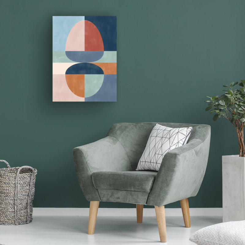 Bolog Elena Ristova Aspectratiobluerust42 Canvas Art, 24" H x 32" W