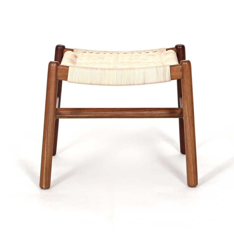 Pirwi Solid Wood Accent Stool