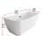 Dezra 59'' x 30.7'' Soaking Bathtub-12152655