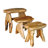 Minnick Solid Wood Accent Stool