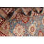 Tapis oriental unique à teinture végétale Ziegler noué à la main 8 pi x 10 pi