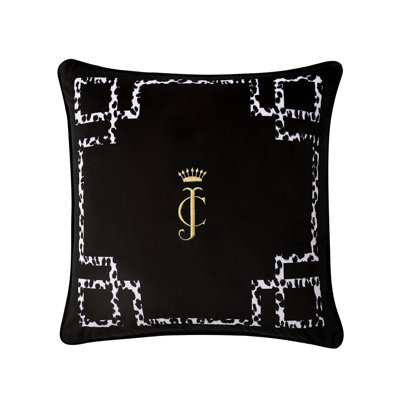 Juicy Couture Velvet Lattice Pillow