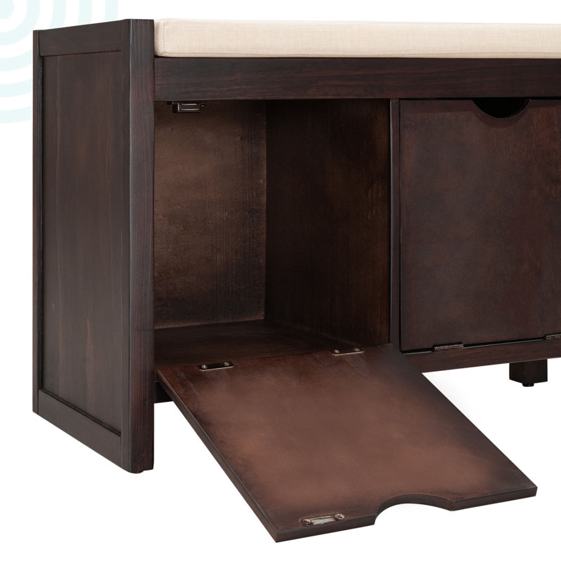 Banc de rangement Adelaja, Espresso