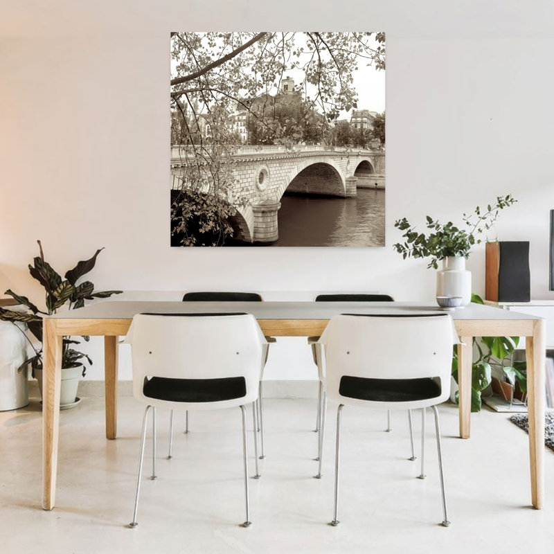 Pont Louis-Philippe, Paris, architecture contemporaine, art de paysage, H 36 po x l 36 po