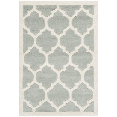 Carolene Hand Tufted Wool Geometric Rug