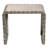 Iron Top End Table