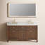 Meuble-lavabo double 60 po avec miroir Lala-1145625279