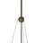 Metro Fusion 3 - Light Craftsman Brown Unique/Statement Pendant