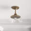 Plafonnier semi-encastré 1 lumière 10,5 po Baxter-2052842660-2052842661