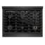 ZLINE 36 in. Paramount Gas Rangetop with 6 Brass Burners and Porcelain Cooktop in Black Satin Steel