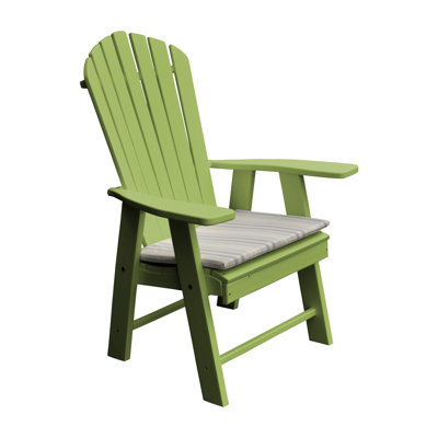 Chaise Adirondack verticale en plastique Stalham