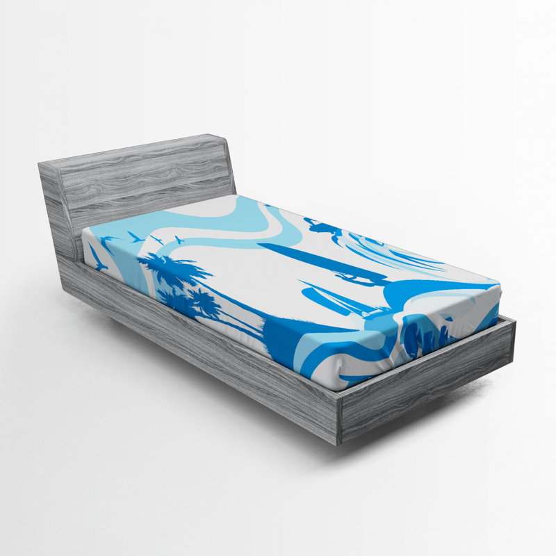 Microfiber Fitted Sheet, Twin Fitted Sheet