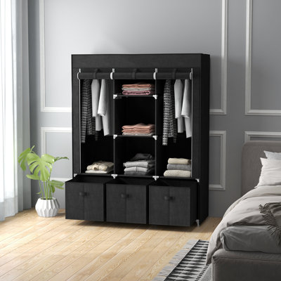 Plastic,Steel Wardrobe