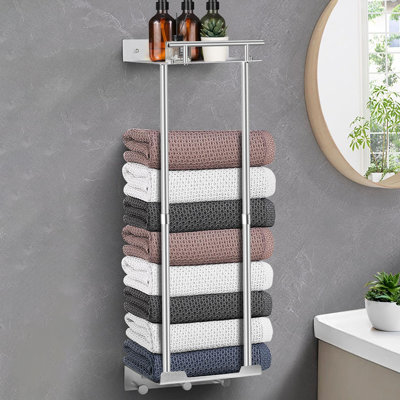 20 cm Stainless Steel Wall Mounted Towel Rack